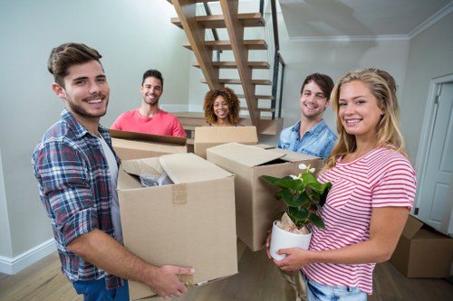 Commercial removals for an office move in St Johns Wood