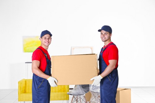 Packing and loading service for house removals in St Johns Wood