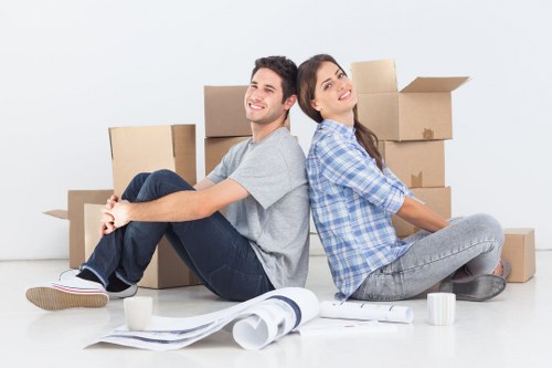 Packing and loading for a student relocation in North West London