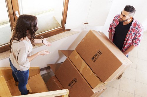 Local office movers assisting a business transition in North West London