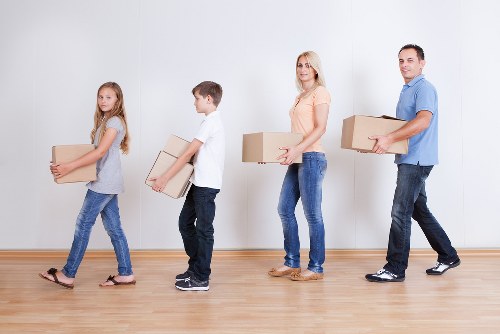 Local moving van service planning access and parking in St Johns Wood