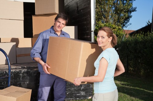 Specialist equipment used for safe piano transport in London
