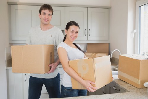 Careful collection of household furniture in St Johns Wood